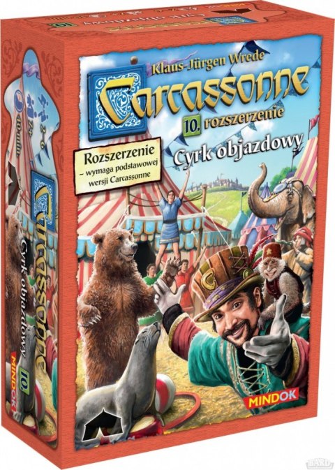 Gra Carcassonne PL 10. Cyrk objazdowy, Edycja 2 Bard