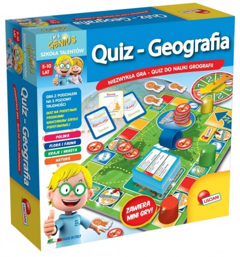 Gra Im A Genius - Quiz Geografia Lisciani