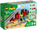 Klocki DUPLO 10872 Tory kolejowe i wiadukt LEGO