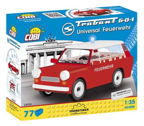 Klocki Youngtimer Trabant 601 Universal Feuerwehr Cobi Klocki