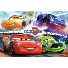 Puzzle 160 elementów Cars 3 - Zwycięski wyścig Trefl