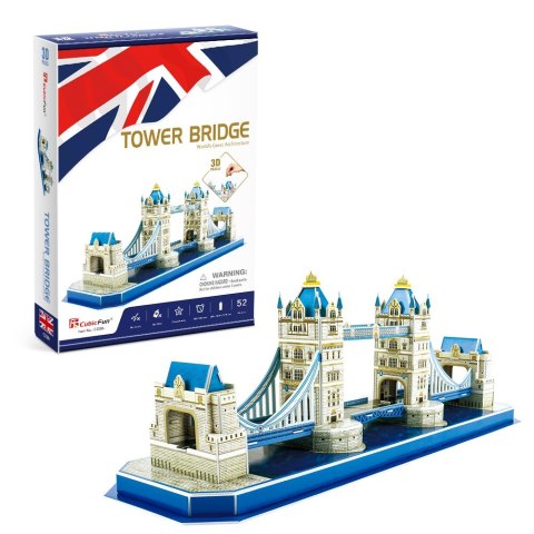 Puzzle 3D Tower Bridge 52 elementy Cubic Fun