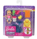 Lalka Barbie Skipper dziecko + akcesoria Kogucik Mattel