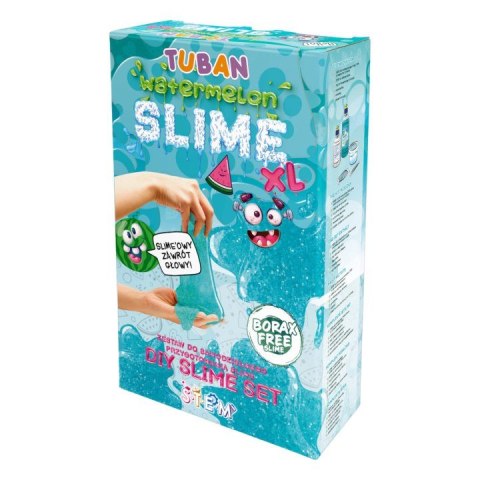 Masa plastyczna Zestaw super slime - Arbuz XL TUBAN