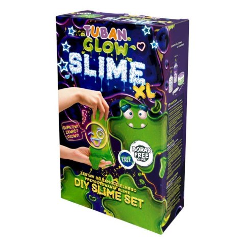 Masa plastyczna Zestaw super slime - Glow in the dark XL TUBAN