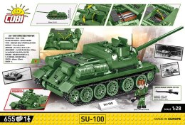 Klocki SU-100 Średnie działo samobieżne Cobi Klocki