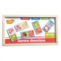 Gra Domino drewniane Farma Smily Play