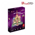 Puzzle 3D LED Katedra Św. Bazylego Cubic Fun