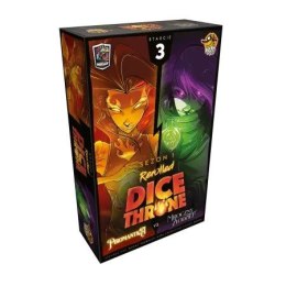 Gra Dice Throne Starcie 3 Piromantka vs. Mroczny złodziej Lucky Duck Games