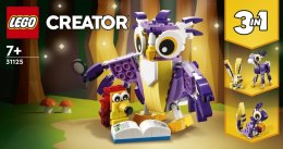 Klocki Creator 31125 Fantastyczne leśne stworzenia LEGO