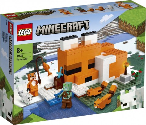 Klocki Minecraft 21178 Siedlisko lisów LEGO