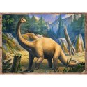 Puzzle 4w1 Ciekawe dinozaury Trefl