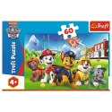 Puzzle 60 elementów Na polanie Psi Patrol Trefl