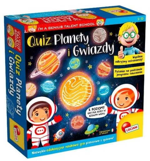 Gra Quiz Planety i gwiazdy Lisciani