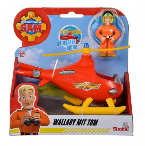 Helikopter Strażak Sam Wallby mini Simba