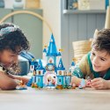 Klocki Disney Princess 43206 Zamek Kopciuszka i księcia z bajki LEGO