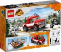 Klocki Jurassic World 76946 Schwytanie welociraptorów Blue i Bety LEGO