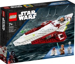 Klocki Zestaw konstrukcyjny Star Wars 75333 Myśliwiec Jedi Obi-Wana Kenobiego LEGO