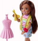 Lalka Barbie Chelsea Możesz być Kariera Projektantka mody Mattel