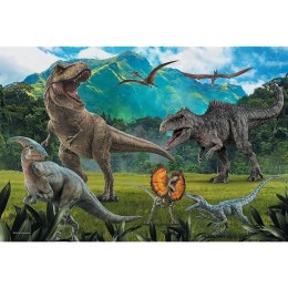 Puzzle 100 elementów Dinozaury Park Jurajski Trefl