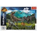 Puzzle 100 elementów Dinozaury Park Jurajski Trefl