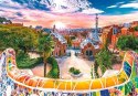 Puzzle 1000 elementów Zachód słońca nad Barceloną Trefl