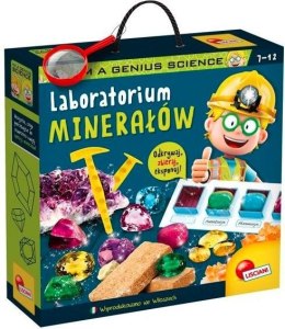 Zestaw edukacyjny I'm Genius Laboratorium minerałów Lisciani