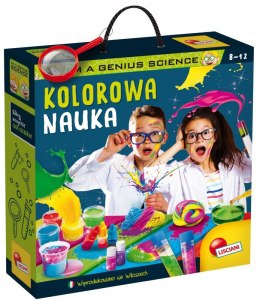 Zestaw naukowy I'm A Genius Kolorowa nauka Lisciani