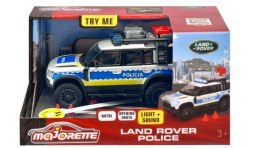 Pojazd Majorette Grand Land Rover policja 12,5 cm Majorette