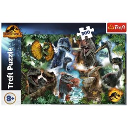 Puzzle 300 elementów Ulubione dinozaury Jurassic World Trefl