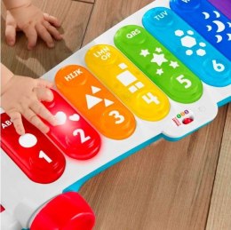 Zabawka muzyczna Duży edukacyjny ksylofon do ciągnięcia Fisher Price