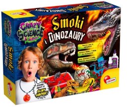 Zestaw naukowy Crazy science Smoki i dinozaury Lisciani