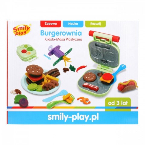 Masa plastyczna Ciasto-masa Burgerownia Smily Play