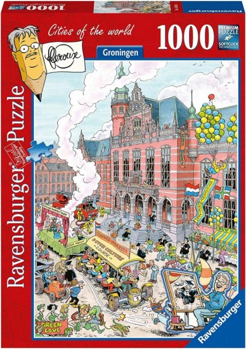 Puzzle 1000 elementów Fleroux Groningen Ravensburger Polska