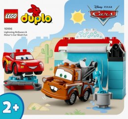 Klocki DUPLO 10996 Disney and Pixars Cars Zygzak McQueen i Złomek - myjnia LEGO