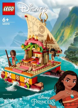 Klocki Disney Princess 43210 Katamaran Vaiany LEGO