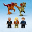 Klocki Jurassic World 76951 Transport pyroraptora i dilofozaura LEGO