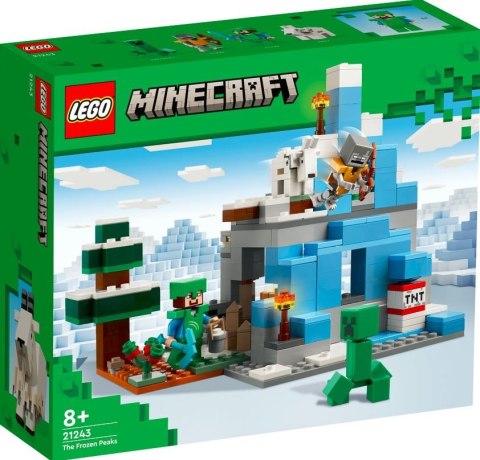 Klocki Minecraft 21243 Ośnieżone szczyty LEGO