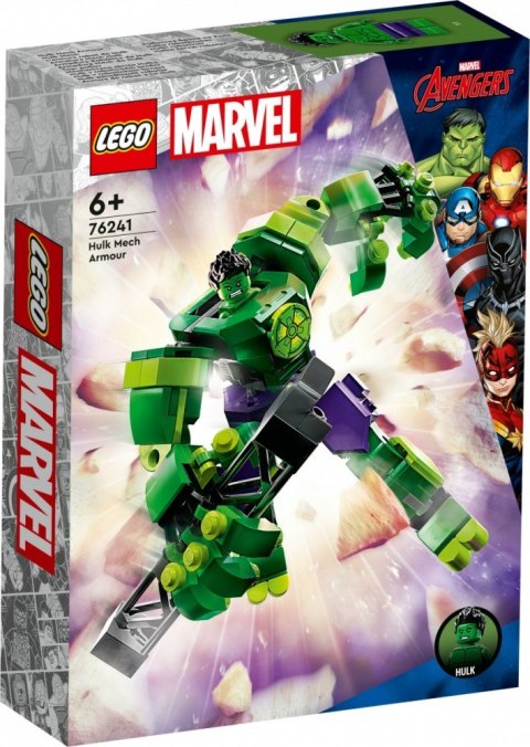 Klocki Super Heroes 76241 Mechaniczna zbroja Hulka LEGO