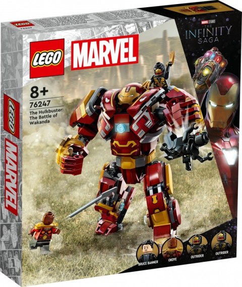 Klocki Super Heroes 76247 Hulkbuster: bitwa o Wakandę LEGO