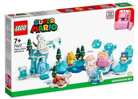 Klocki Super Mario 71417 Śniegowa przygoda Fliprusa - zestaw rozszerzający LEGO