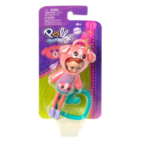 Figurka Polly Pocket zawieszka Świnka Mattel