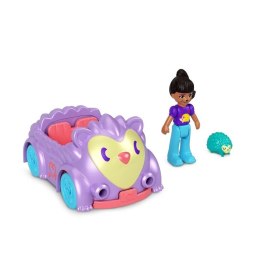 Figurki Polly Pocket Pollyville Autko Jeż Mattel