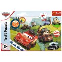 Puzzle 24 elementy Maxi Wesołe auta Disney Cars 3 Trefl