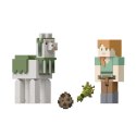 Figurka Minecraft Alex i Lama Mattel