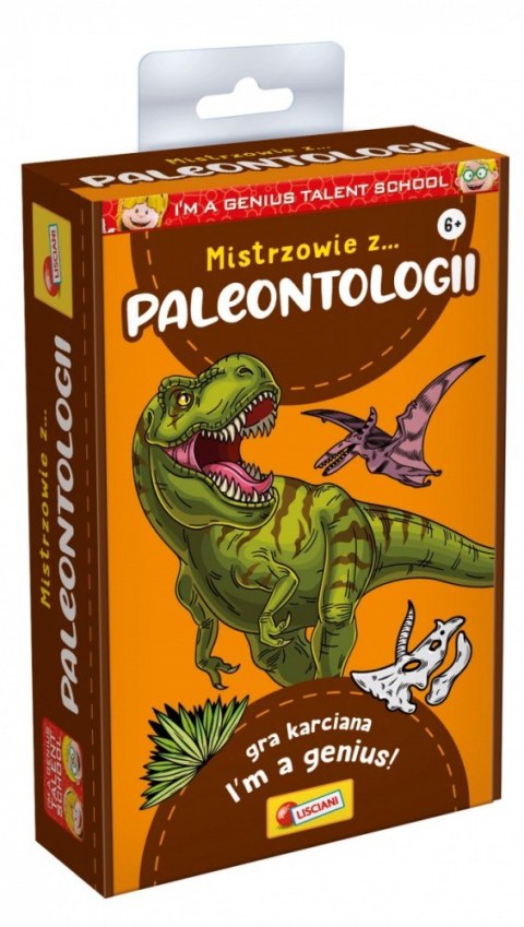 Gra karciana - Mistrzowie z paleontologii Lisciani