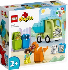 Klocki Duplo 10987 Ciężarówka recyclingowa LEGO