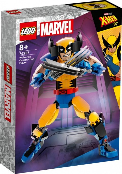 Klocki Super Heroes 76257 Marvel Figurka Wolverinea do zbudowania LEGO