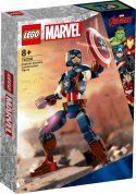 Klocki Super Heroes 76258 Marvel Figurka Kapitana Ameryki do zbudowania LEGO