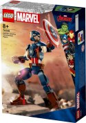 Klocki Super Heroes 76258 Marvel Figurka Kapitana Ameryki do zbudowania LEGO